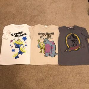 3 character graphic tees